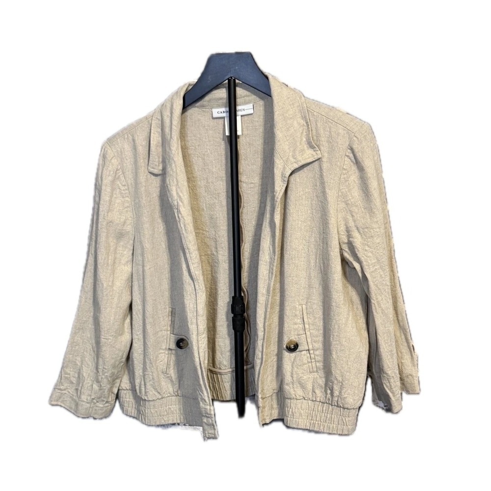Carole Wren Cropped Open Jacket – Women's Large